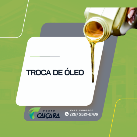 Troca de óleo